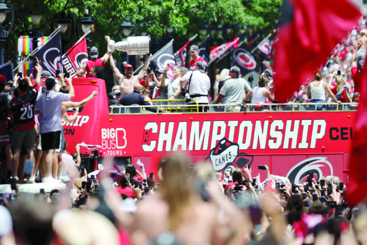 Hurricanes to open the NHL season against the Panthers, raise their Stanley Cup banner on Sept. 29